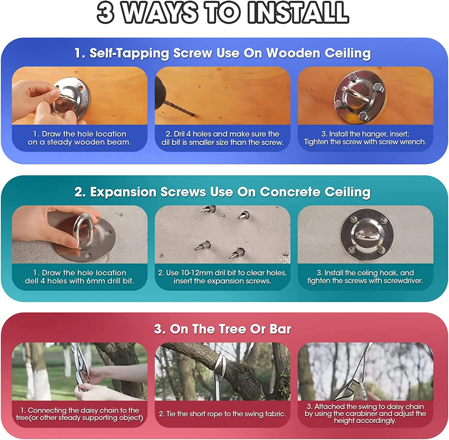 Customized Lightweight Sensory Swing Relief Autism Therapy Yoga Aerial Hammock Swing For Kids Indoor Integration Sensory Swing