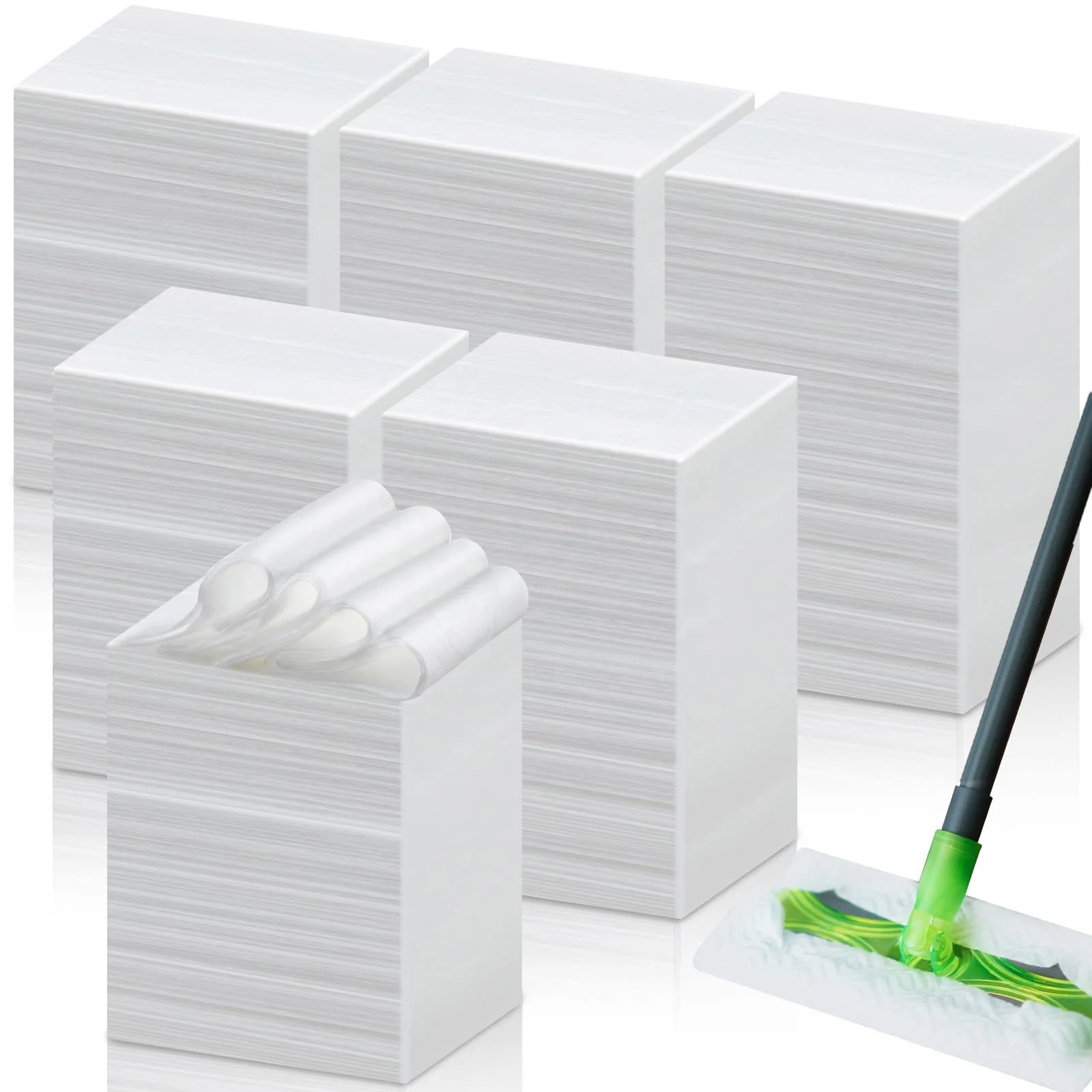 Clean Dry Mop Filler Disposable Mop Pad Dry Floor Sweeping Cloth Dry Mop Is Used For Floor Cleaning