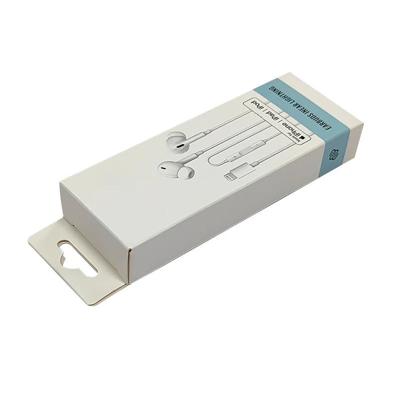 Mobile Accessories Usb Fast Charging Data Cable Packing Paper Charger Retail Tuck Box Packaging for USB Charger Cable