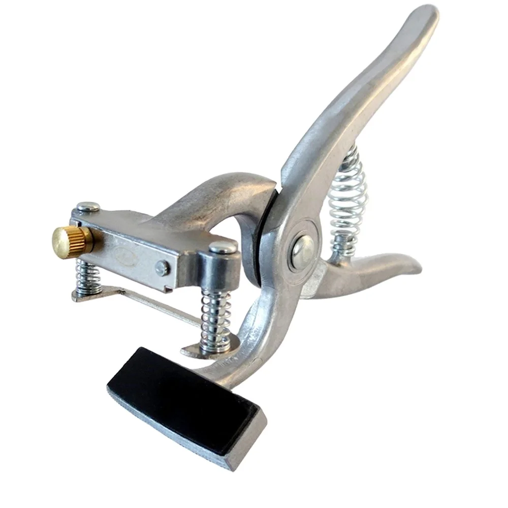 Veterinary Instruments Stainless Steel Animal Pig Dog Tattoo Plier Ear Thorn Pliers Goat Tattoo Ink Ear Notching Forcep