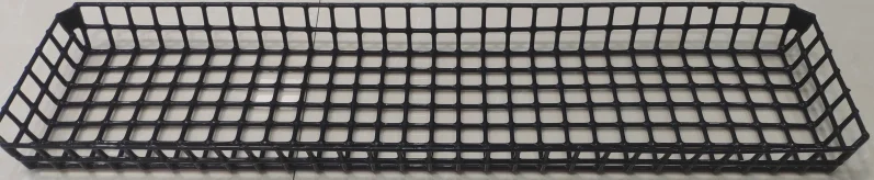 Hot selling PVC coated wire mesh storage baskets by Canton Fair supplier