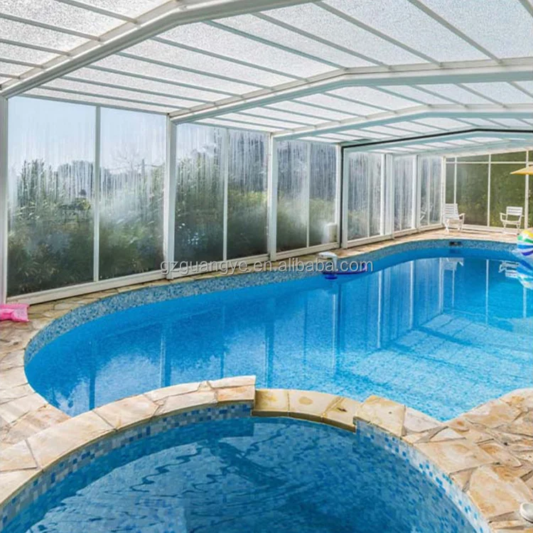 Victorian Green House  Glass Swimming Pool Out House Photovoltaic Glasshouse Sunroom