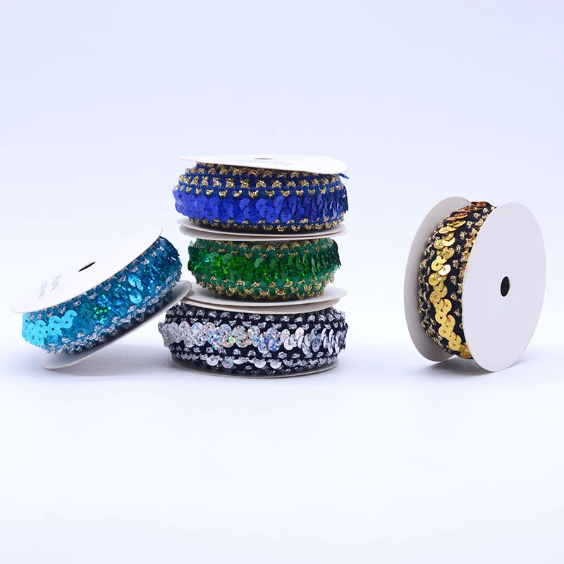 Разноцветная металлическая Растяжка, эластичные Блестки для аксессуаров для одежды