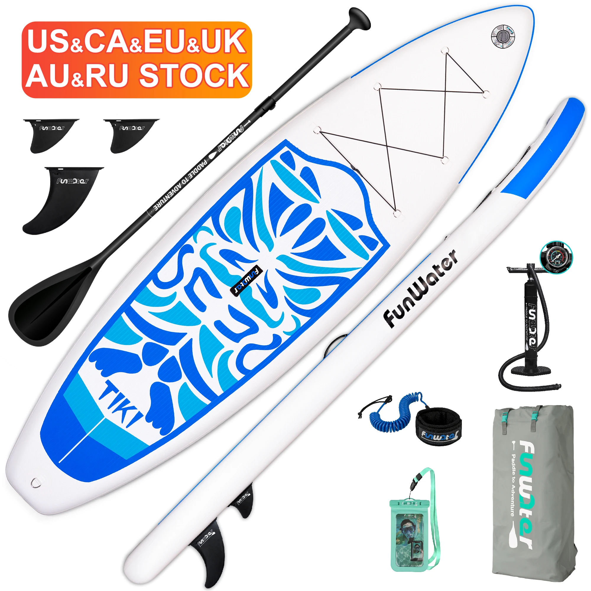 FUNWATER Dropshipping OEM Wholesale superfield Portable Stand Up Paddle Board sup tabla de padel surf  board paddlesurf sub