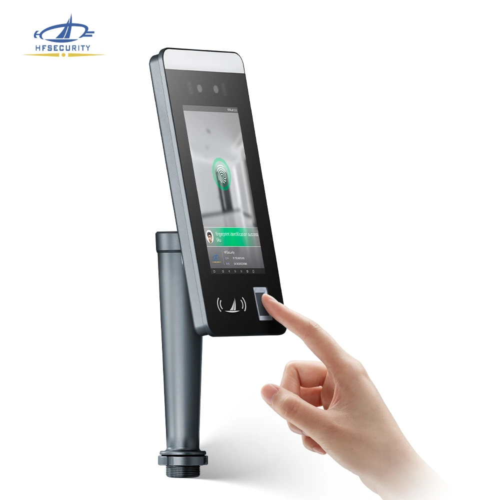 HFSecurity FR07 Android 7' Wiegand Relay Barrier Access Control Face Recognition Device rfid Card Facial Recognition