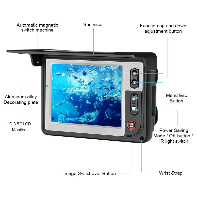 
video recording fishing camera 
