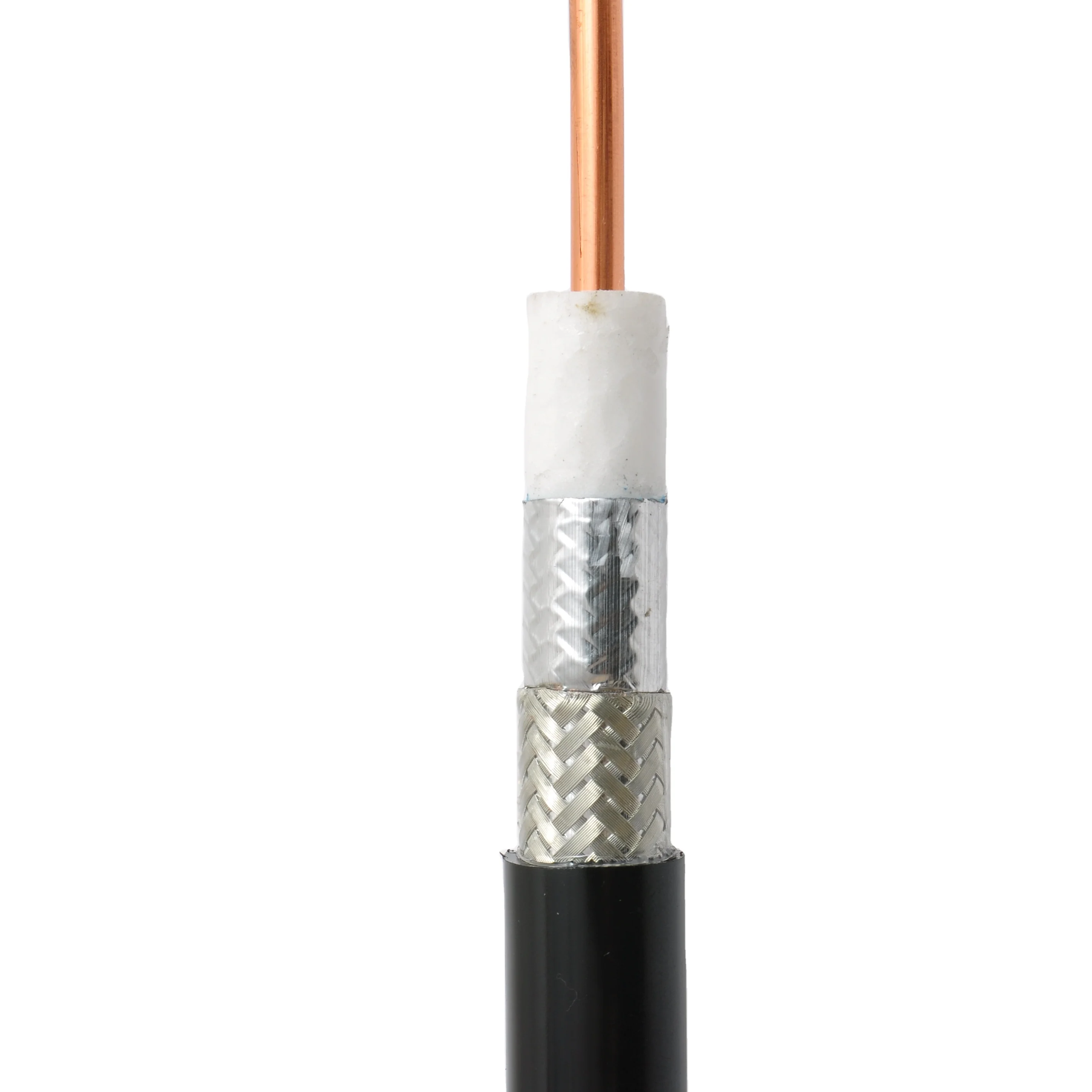 Factory RF 50ohm low loss solid coaxial cable 5D-FB 8D-FB 10D-FB 12D-FB for communication