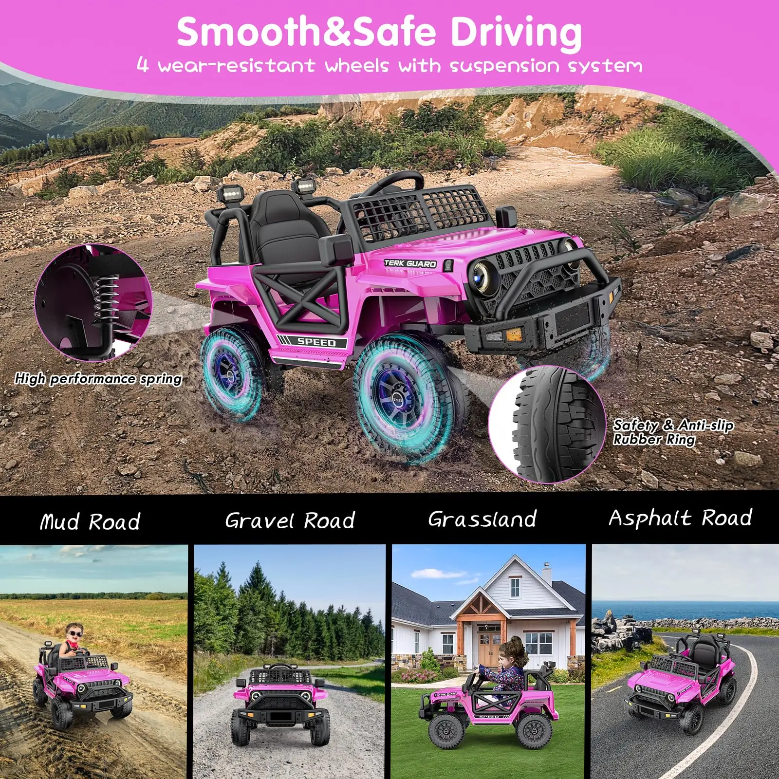 Factory New Design Kids Ride-On Car Plastic 12V Battery Operated Electric Car with Remote Control and MP3 electric ride on car