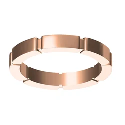 Luxury diamond rings ladies men couples 18K yellow gold love ring