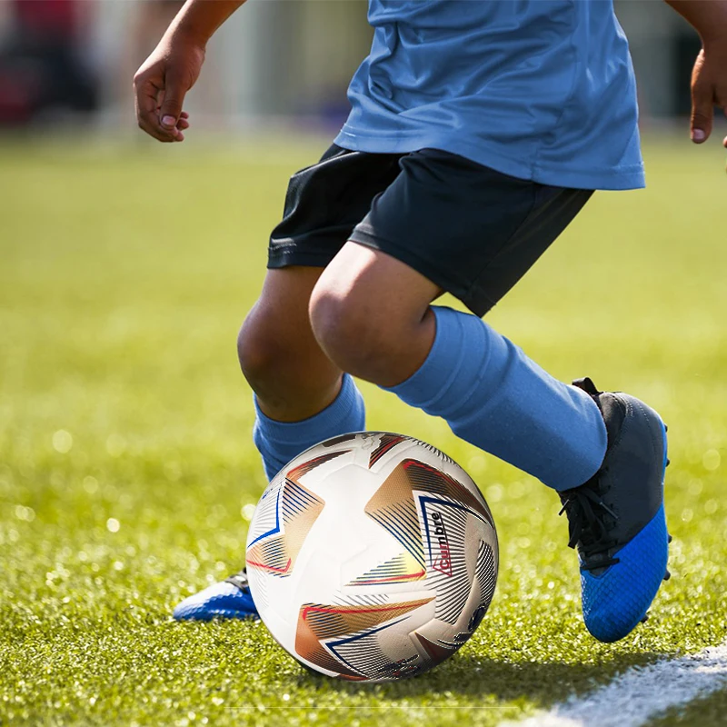 Popular New Design Quality Soccer Ball Size 5 Match Football Perfect For Fitness Training Ball