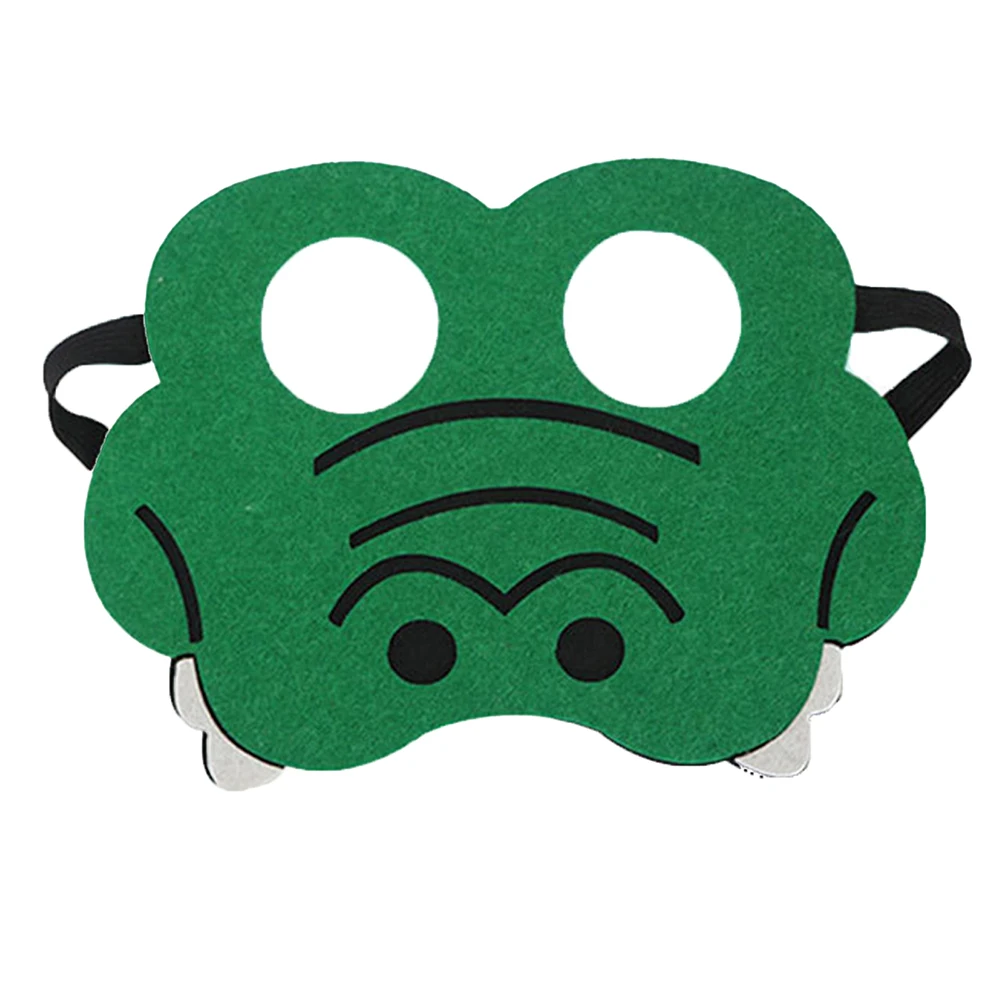 10Pcs Customized Halloween Felt Animals Mask for Kids Christmas Easter Party Masks Animal Costume for Birthday Party Supplies
