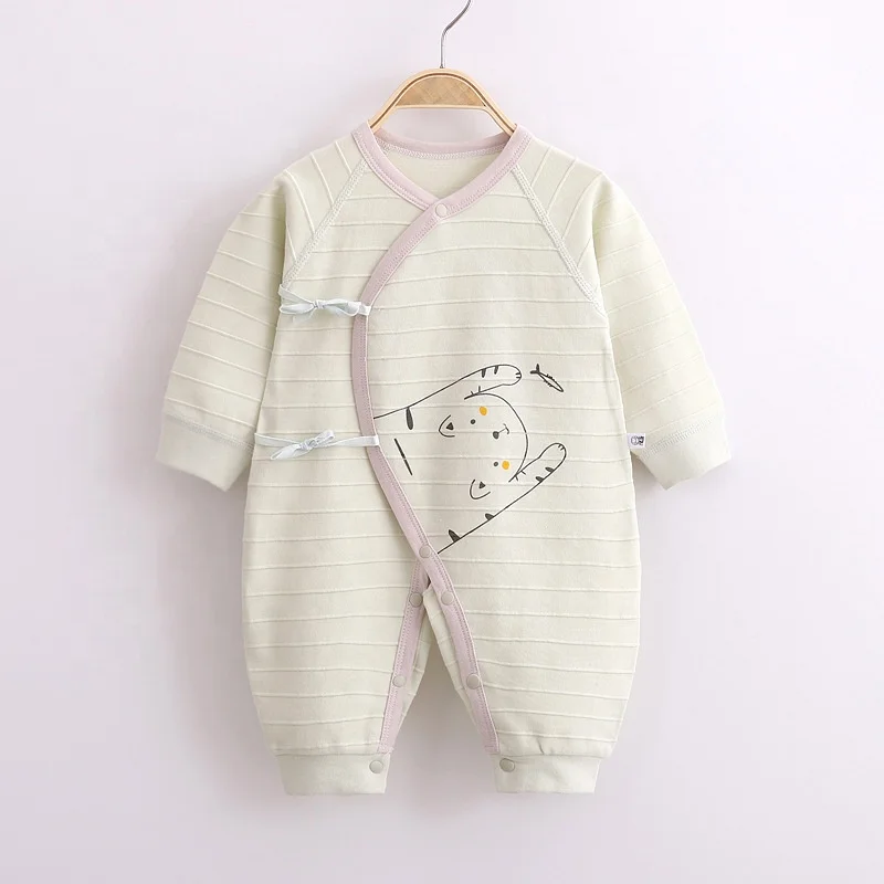 Baby Clothes Rompers Magnetic Buckle Me Baby Clothes Clothing no-fuss Magnetic Closures Double Button Magnetic Footie Romper