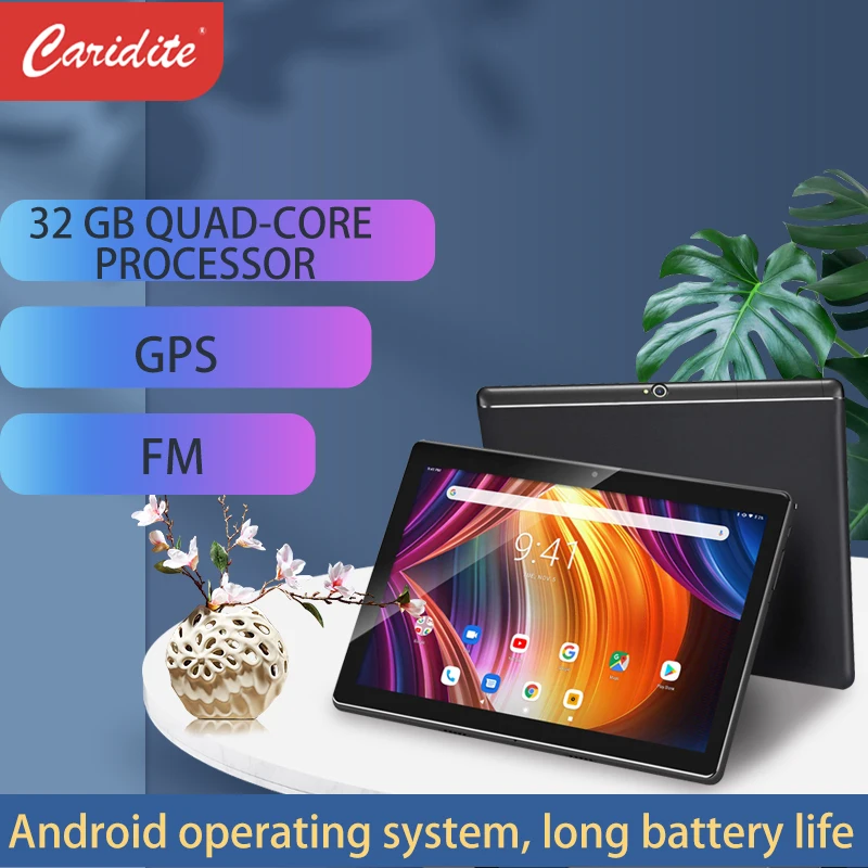  Caridite 2020 новый бестселлер дешевый WIFI планшет HD дисплей GPS FM для Android 10 1 дюймов 32 Гб Восьмиядерный процессор планшетный