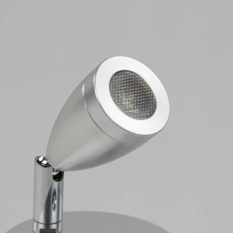 Nice quality aluminum RV reading light caravan table lamp camper van light with USB power supply