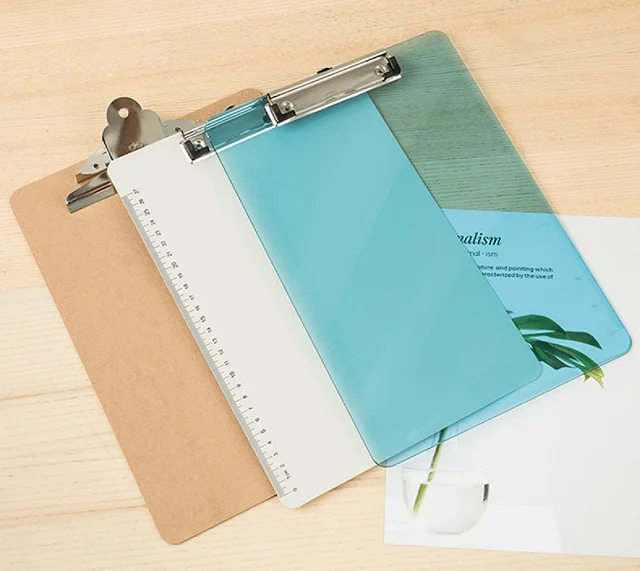 Hot Selling Adjustable Good Quality Cheap Clip Board Plastic Clipboard