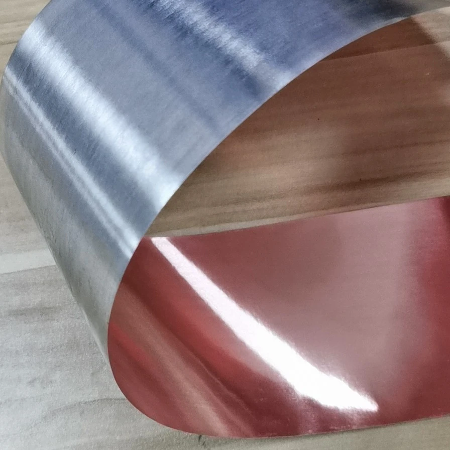 Высокая прочность и проводимость al-cu биметаллическая свернутая алюминиевая накладка, покрытая медной полосой для аккумуляторных батарей