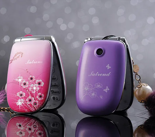 
New Mini fashionmodel Flip Unlock Cell Phone Single SIM Quad Band mobile phone 