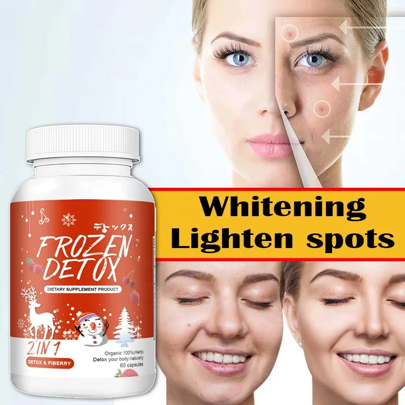 Frozen detox capsule Custom slim pills garcinia cambogia slimming plus herbal supplements burn diet fat burner pill