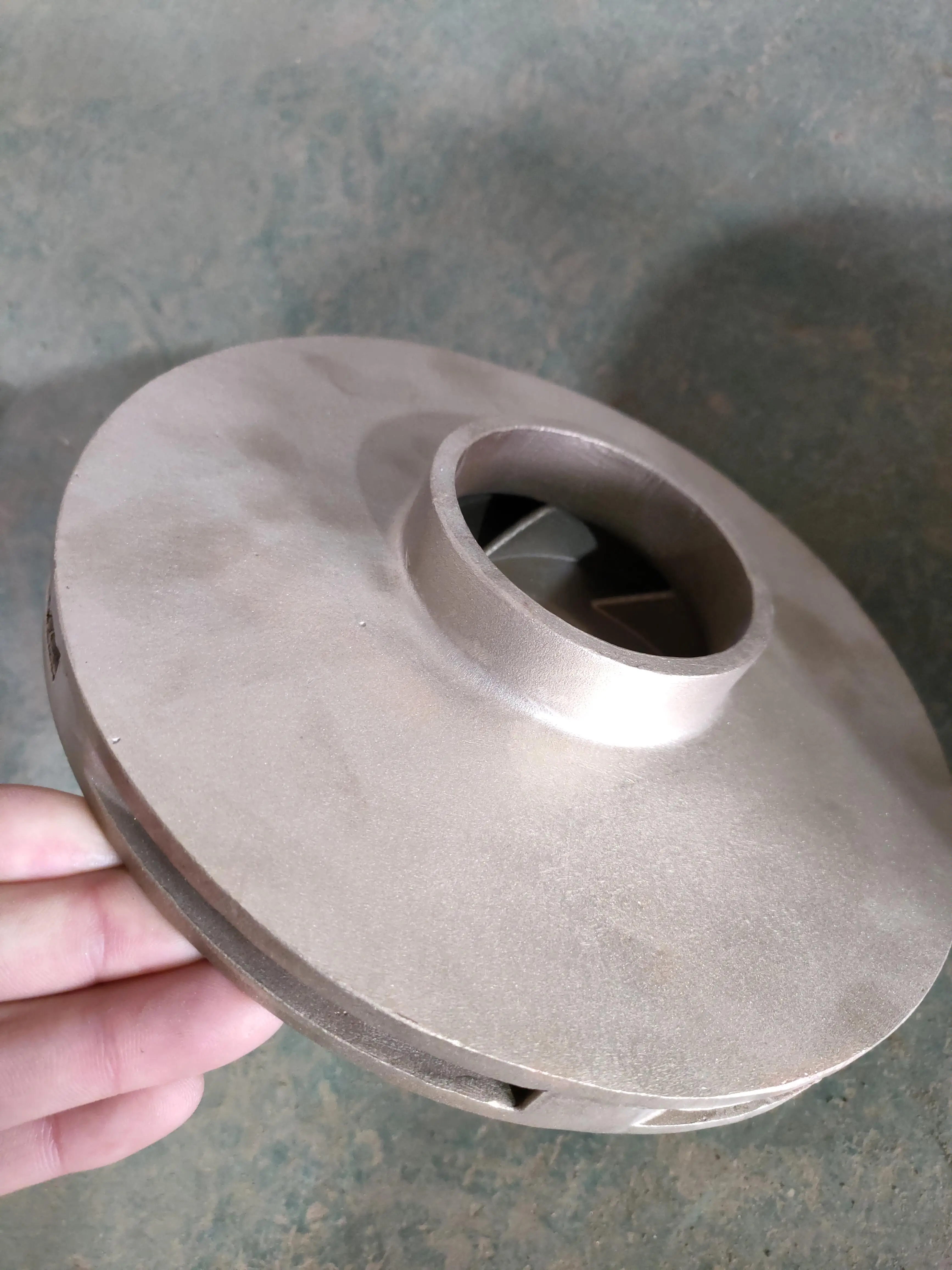 casting mechanical parts metal casting design water pump for waukesha gas engine investment cast