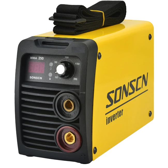 portable manual metal arc welder mini zx7-250 igbt arc welding machine