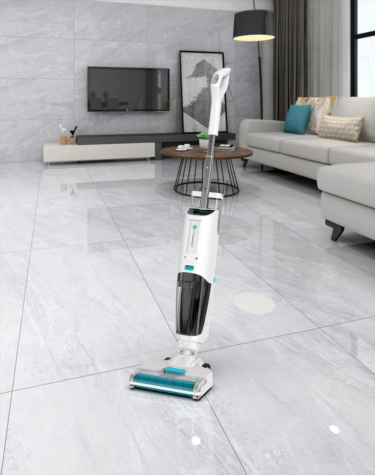 Mamibot FLOMO III Electric Carpet Cleaner Household Wet Dry Vacuum Cleaner Strong Suction UV Lamp BLDC Motor Cyclone OEM Battery