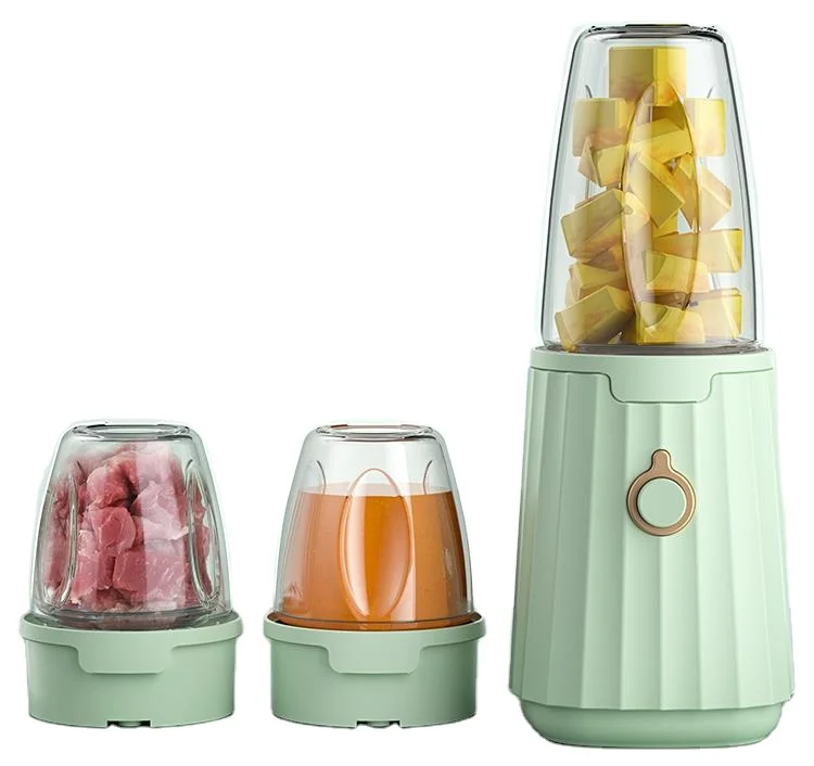 Baby food Portable Blender for Shakes and Smoothies with Glass Blender Cups Mason Jar High-Speed mini mixer portable blender