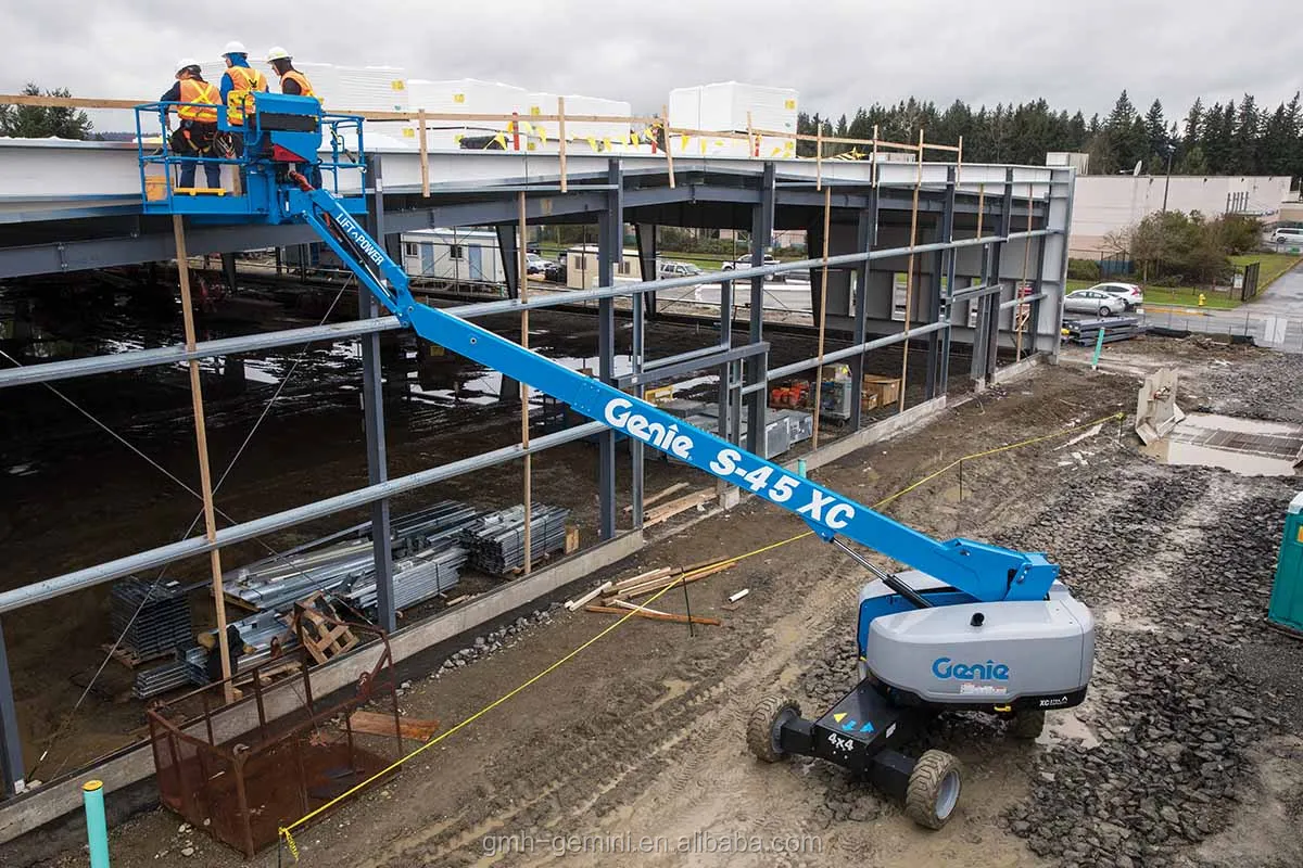 14M-40M Articulated Towable Boom Lift Trailer Mounted Cherry Picker Man Lift For Sale