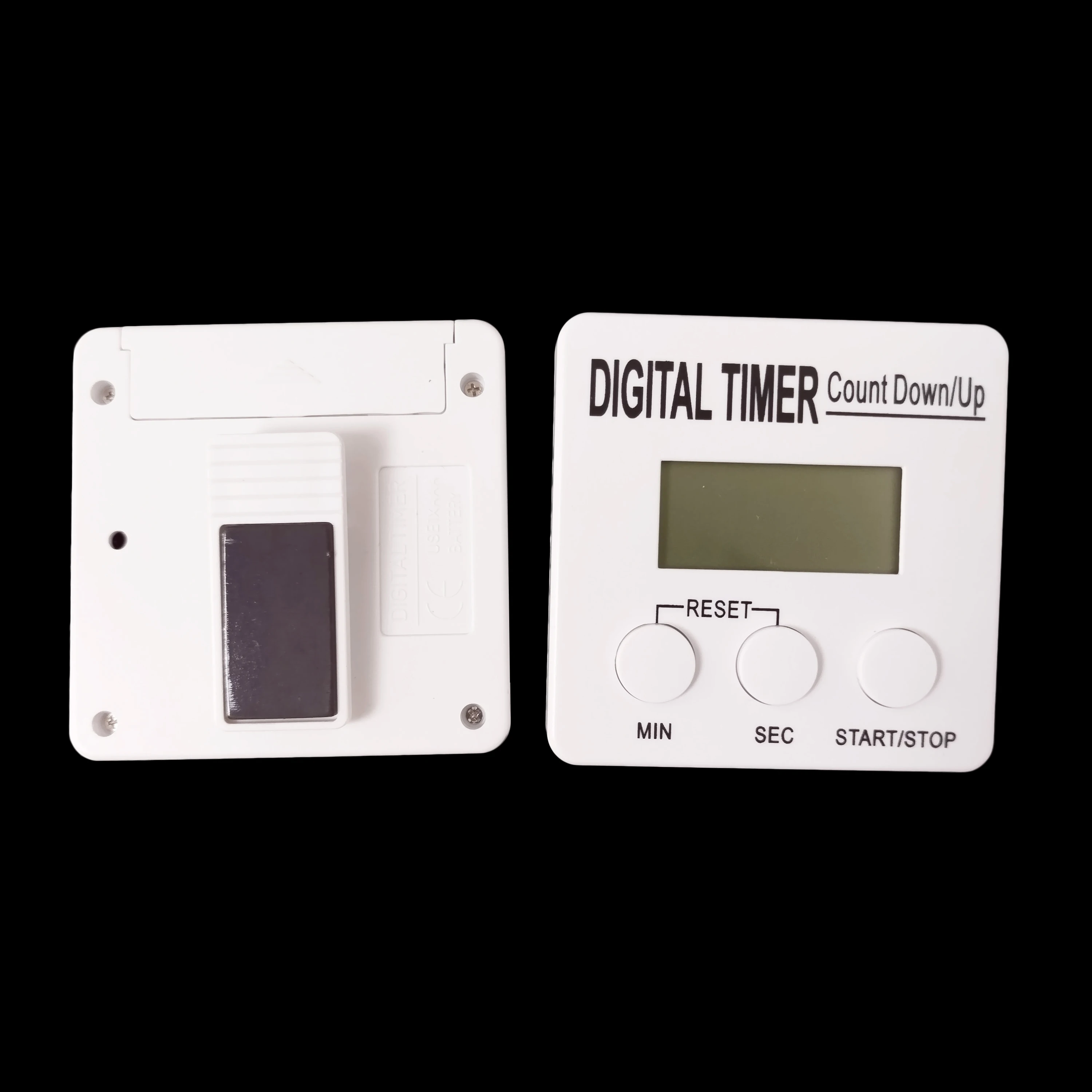 Portable Multifunction Plastic LCD Students Learn Timing Control Countdown Kitchen Electronic Digital Timer With Support Clip