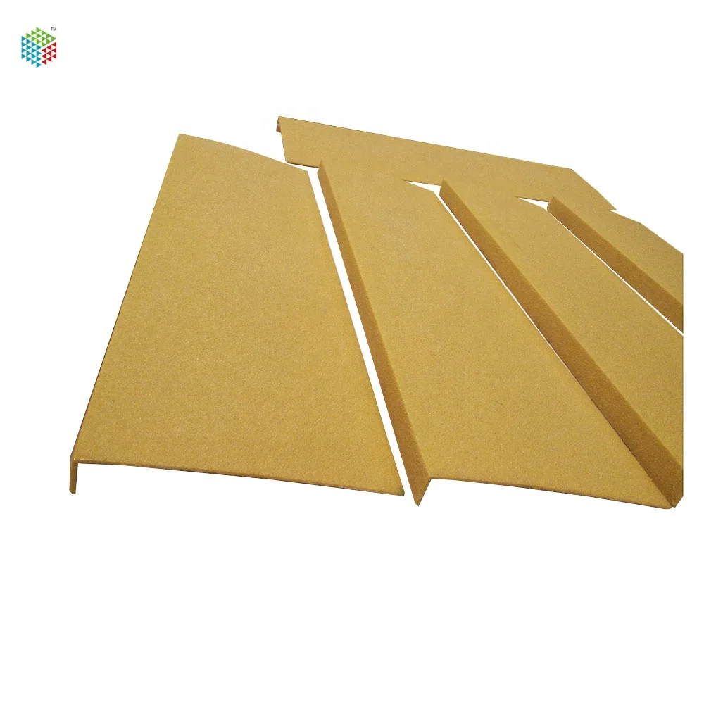 2022 All-weather anti-slip FRP gritted stair nosing