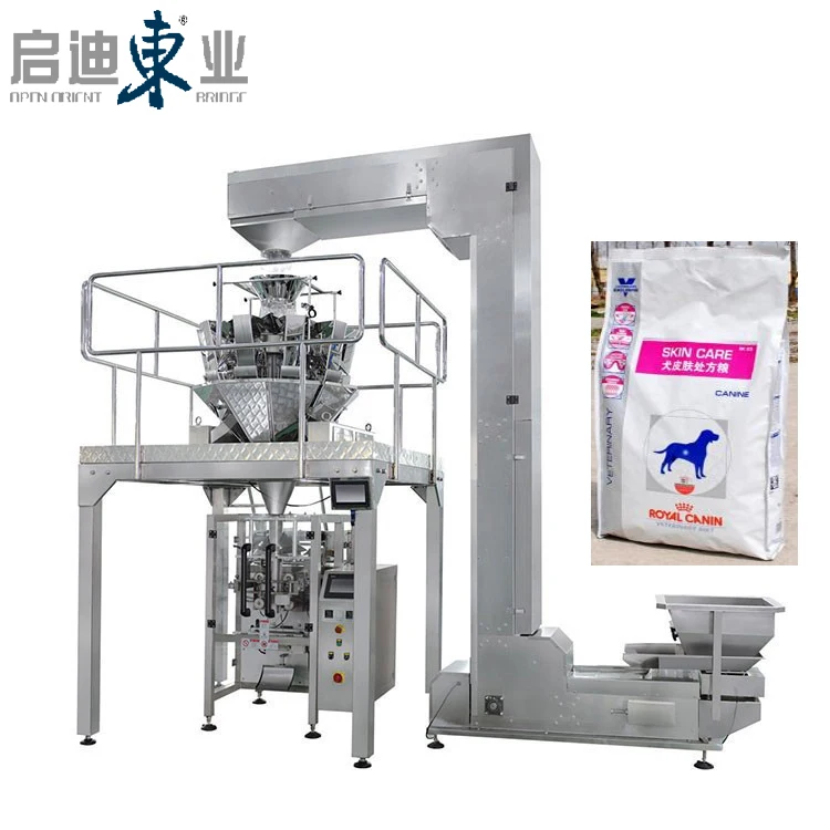 
 Упаковочное оборудование для пакетов домашних животных, вертикальная упаковочная машина для подушек, вертикальное упаковочное оборудование для частиц  