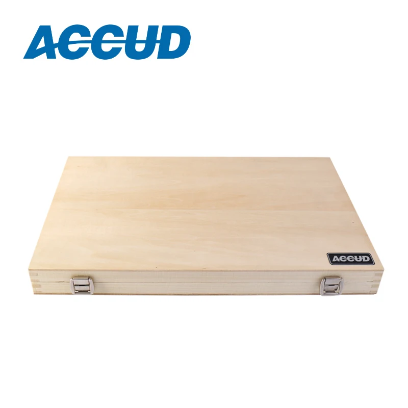 ACCUD Brand Long Range Outside Micrometer With Interchangeable Anvils