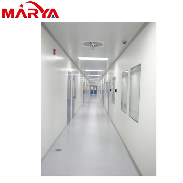 Cosmetic and Medical Clean Room PCGI Sandwich  Panel 50mm 75mm100mm With FFU and AHU System Manufacturer