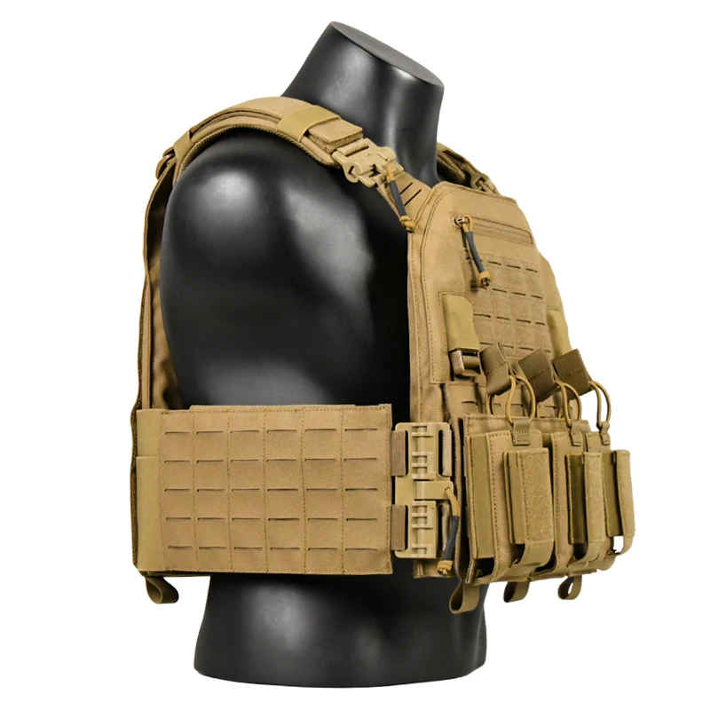 GAG 1000D nylon chaleco tactico veste brown tactical gear utility plate carrier jpc tactic vest custom tactical vest