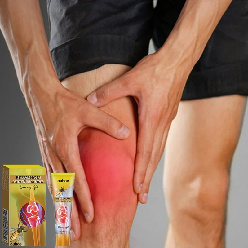 OUHOE 20g bee venom joint repairing recovery gel chronic pain relieving cysts edema eliminating aching muscle soothing gel