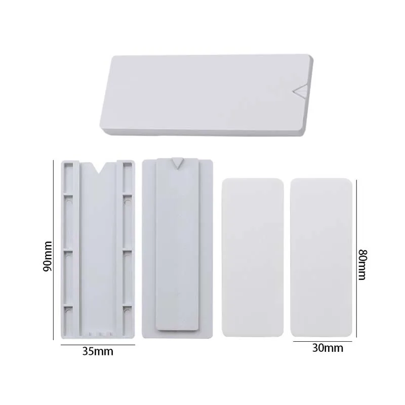 Self Adhesive Socket Fixer Traceless Row Holder Cable Power Strip Wire Holder Wall Mounted Socket Holder Cable Wire Organizer