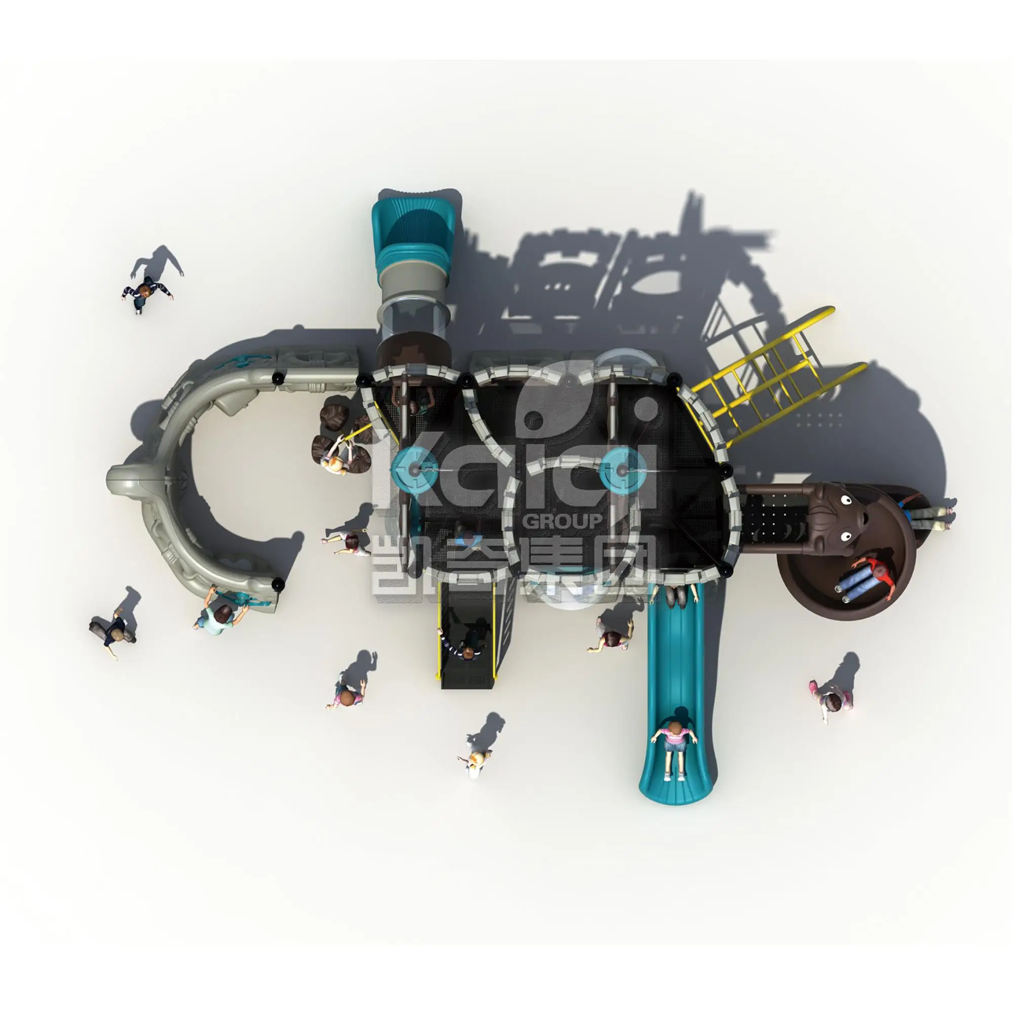 Kids playground/outdoor playground equipment/KAIQI Group