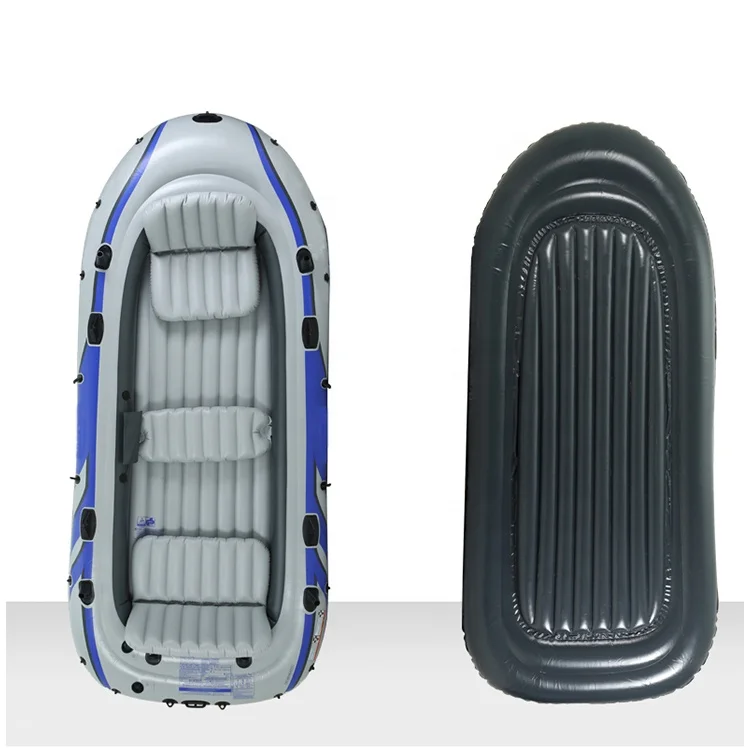 OEM 3.15m*14.5m PVC inflatable fishing boat rowing boat