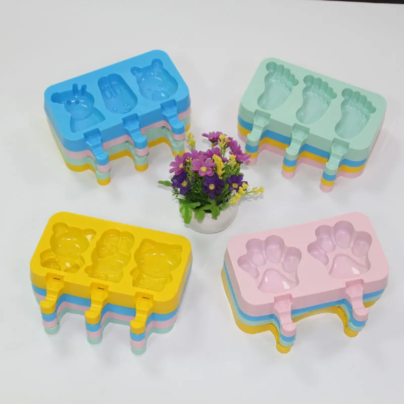 Ice Cube Trays with Lids Silicone Ice Cube Mold Easy Release Small Square Ice Tray Cavities Food Grade Stac