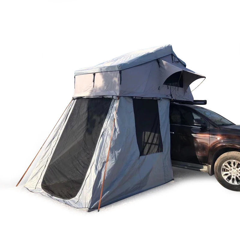 Waterproof Sunshade Folding Roof Top Tent Car Camping Outdoor Tent with Awning