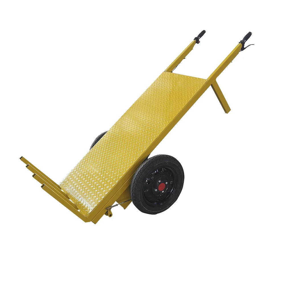 Engineering electric trolley Electric flatman push-pull brick truck loading and unloading truck electric brick pulling car