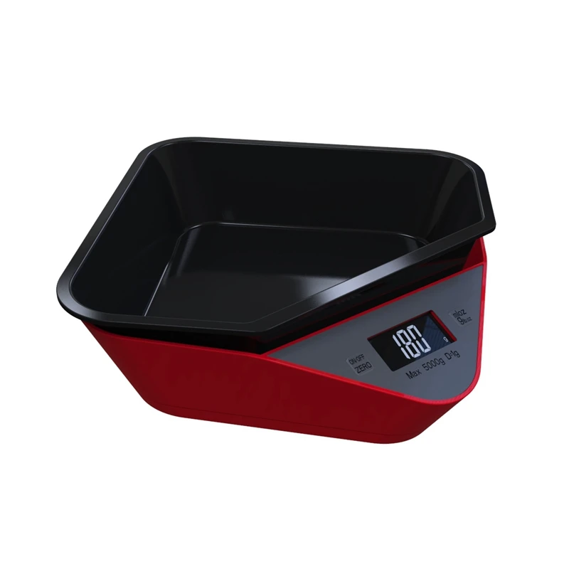 Smart Design Cooking Weighing Scale Low Battery And Overload Indicator Digital Kitchen Scale With Bowl