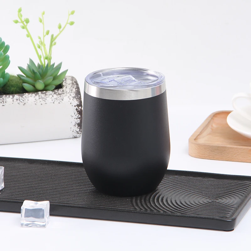 12oz Double Wall Stainless Steel Travel Coffee Mug Beer Mug with Logo