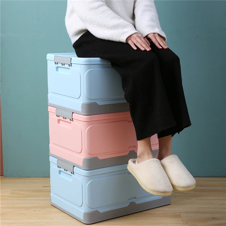 2020 foldable plastic toy storage box