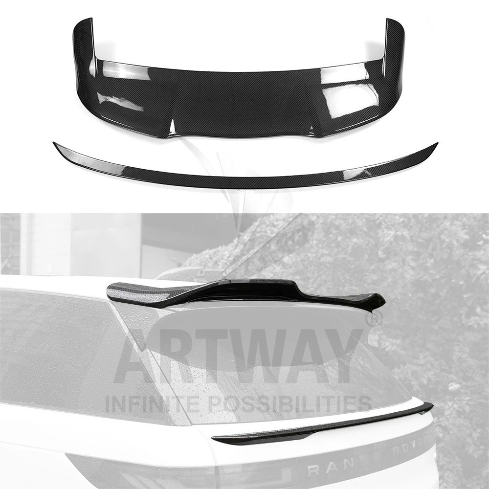 Wholesale Body Kit Carbon Fiber Rear Roof Spoiler Wing For  New Range Rover Sport 2023 Rear Spoiler
