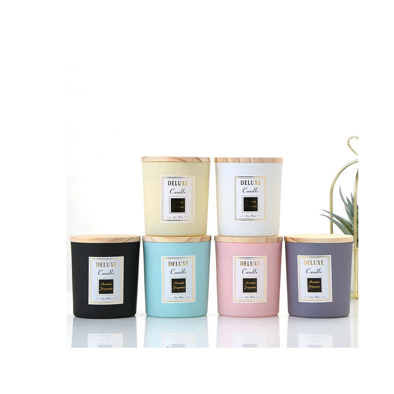 Luxury Home Decoration Accessories Glass Candle Jar