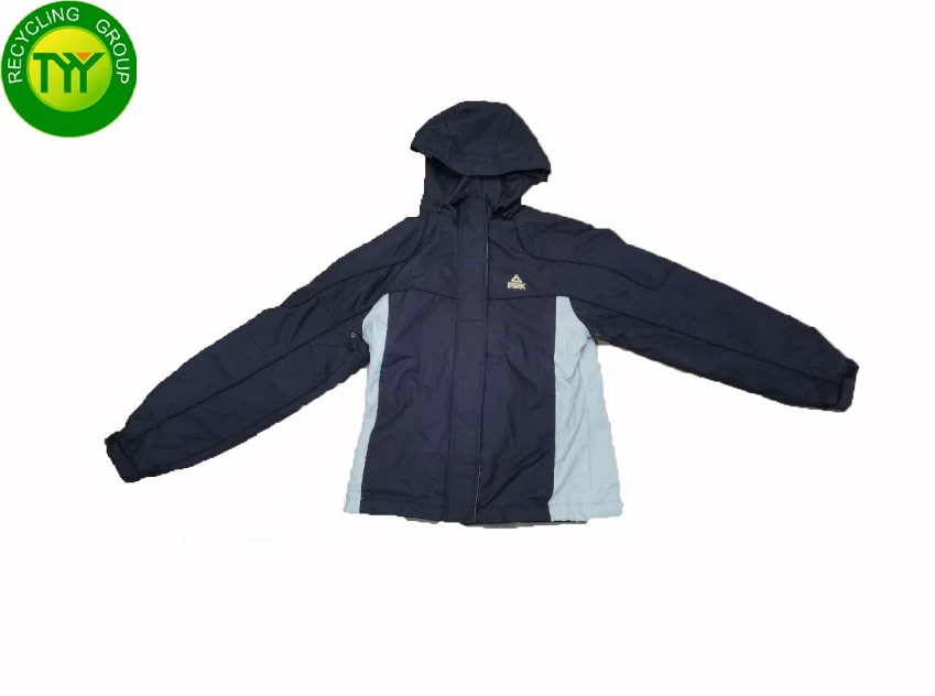 Business Used Light Jacket For Import Bales Stock From UK Ukay Bundle Supplier Used Clothes