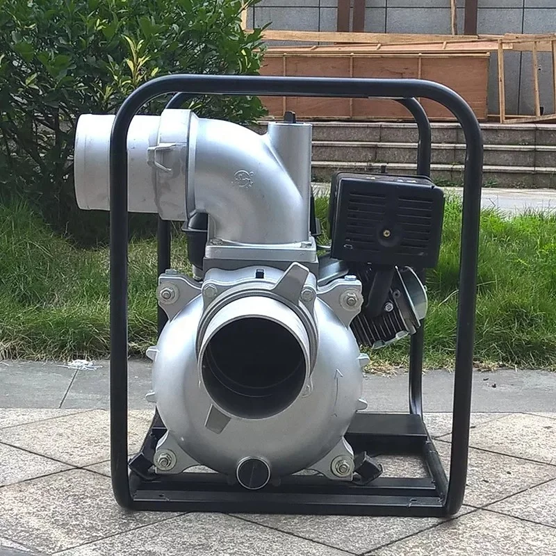 WENXIN 15hp высокого давления 4-х дюймовый водяной насос сельское хозяйство бензиновый двигатель водяного насоса