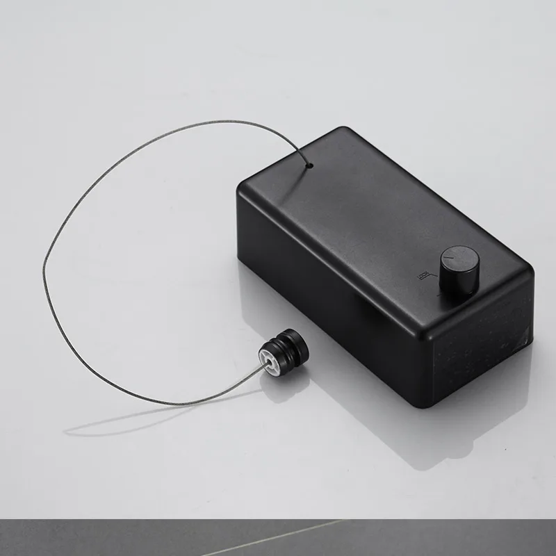 High quality black retractable clothesline double line outdoor portable wall mounted clothes line