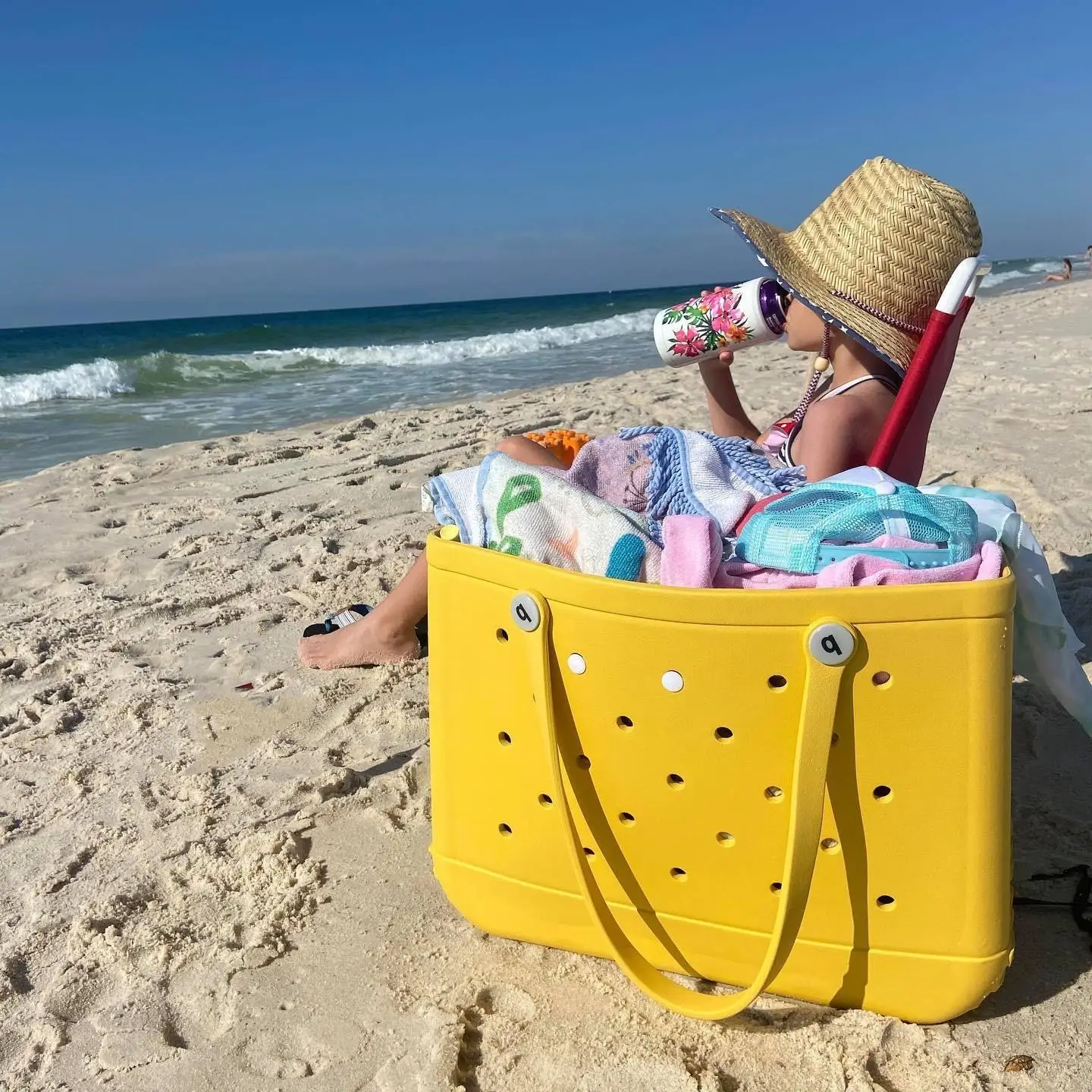 Custom Hot Sale Women Wholesale Beach Waterproof Tote Bags Custom Summer Rubber Large Fashion Eva Silicone Tote Bag