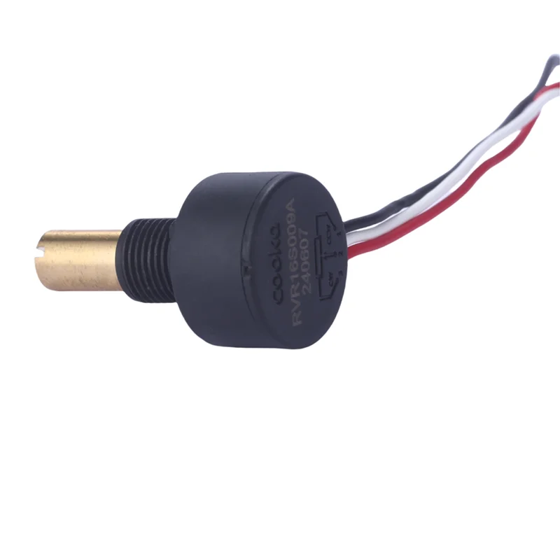 High-Precision RVR16 Series 16mm Long-Life Rotary Potentiometer with ±3% Linearity for Steering and Position Sensors